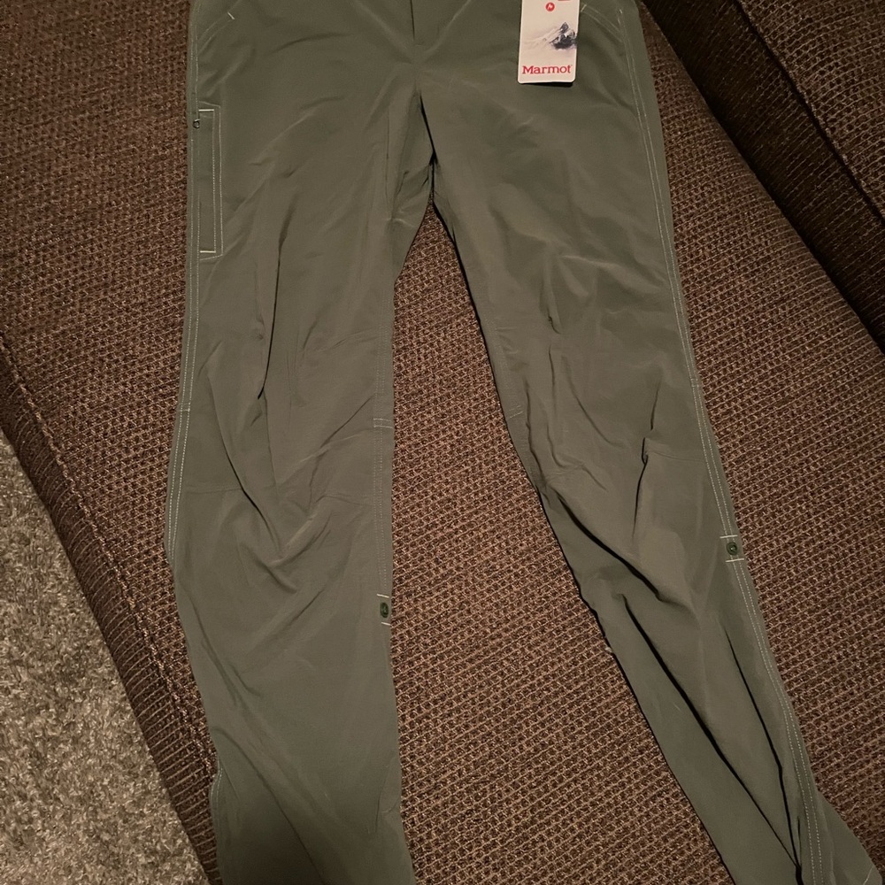 Marmot Olive Green Women's Pants NWT